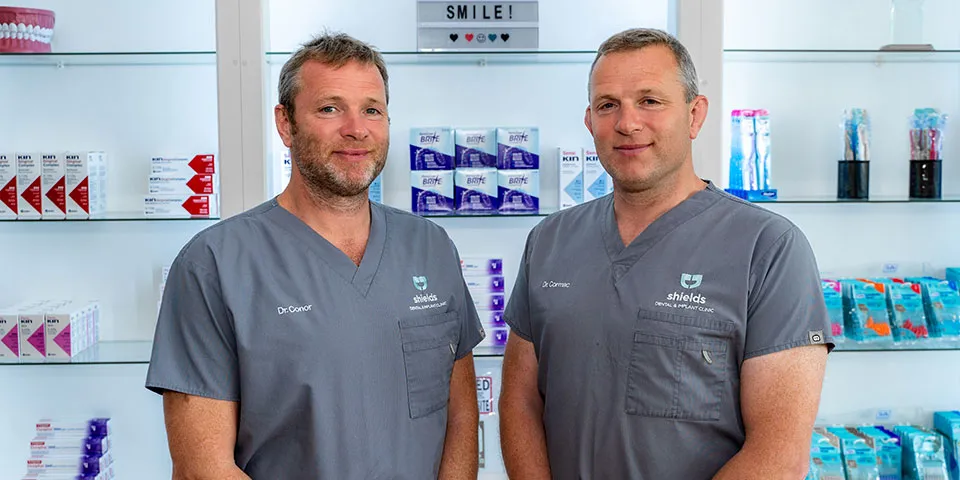 You wonâ€™t be mistaken if youâ€™ve noticed that our partners Conor and Cormac Shields are indeed twin brothers, but the family connections to outstanding dental treatment also go back a long way.